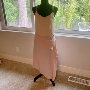 Ramy Brook Asymmetric Skirt in Plush Pink - size 6